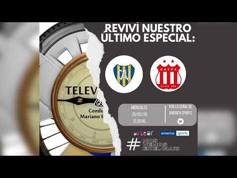Televishion 25 03 CLASICO DE ALICIA (CAYFA vs. CAU) // CORDOBA.