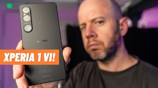Sony Xperia 1 VI 12/256GB Black - відео NaN