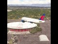 Experience The Smooth Landing Of Delta Airlines Airbus A321 At LAX