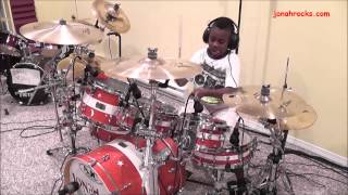 Drowning Pool - Bodies, 8 Year Old Drummer, Jonah Rocks