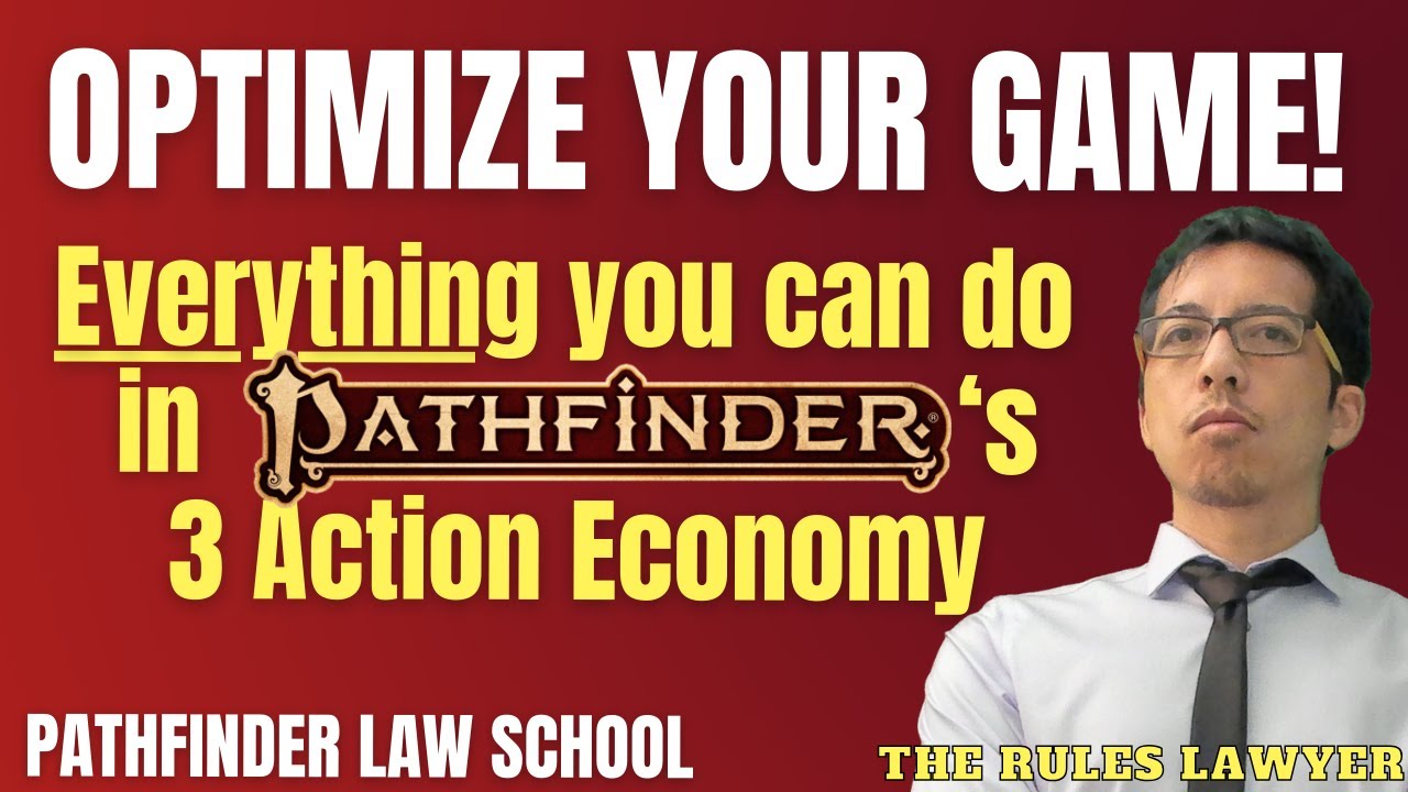 EVERYTHING you can do in Pathfinder 2e's Three Action Economy (Rules Lawyer)