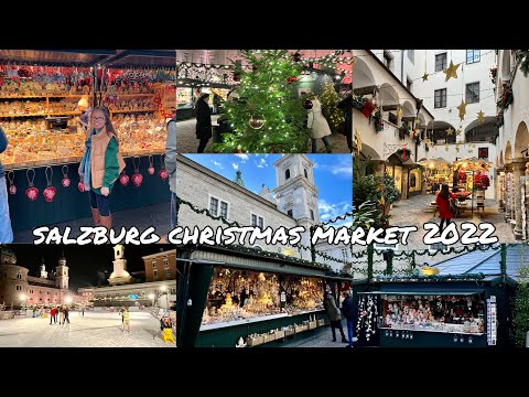 Minha viagem austríaca aos mercados de Natal de 2022 | Pt.1 Salzburgo | Austrian Air ~ Paris para Viena