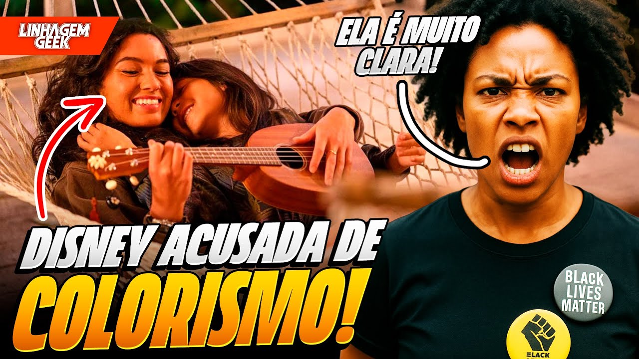 DISNEY ACUSADA DE COLORISMO EM LILO E STITCH