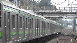preview picture of video '【JR東日本】横浜線205系H26編成＠長津田('11/12){JR-East@Nagatsuda}'