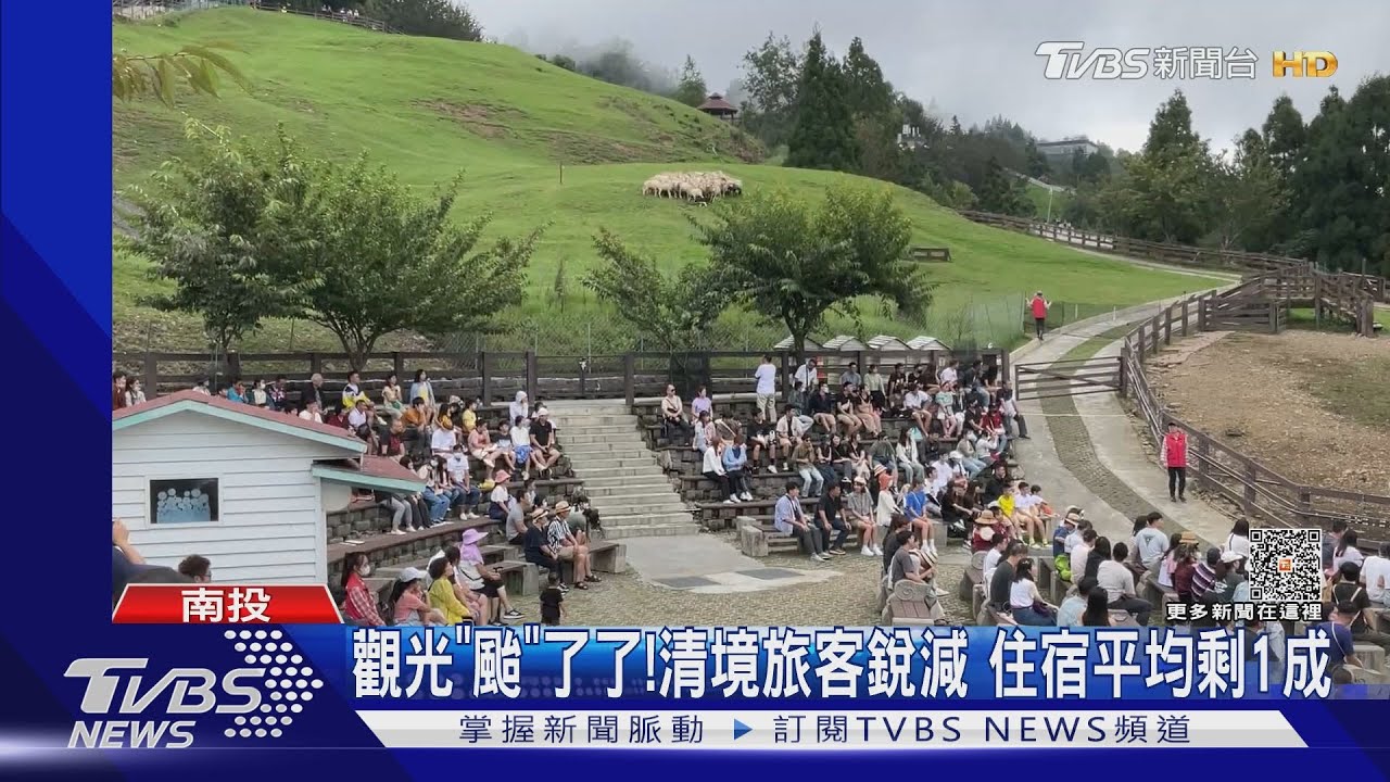 觀光「颱」了了！清境旅客銳減　住宿平均剩1成