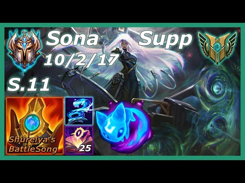 Challenger Sona S11 - Sona patch 11.9 - Sona 11.9 - 소나 11.9 - 琴瑟仙女 11.9 - ソナ 11.9 - Сона 11.9 - Σόνα