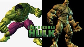 The Incredible HULK 2008 video game Abomination Boss Fight with Classic HULK skin NO DAMAGE