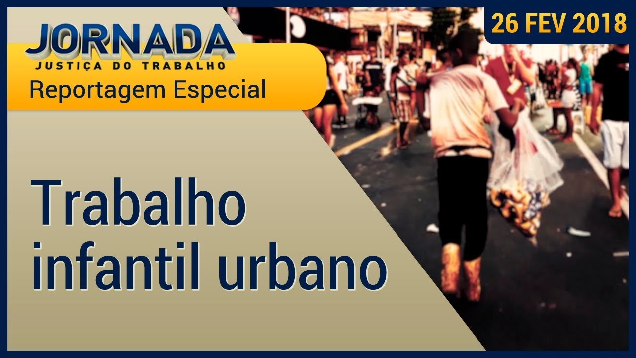 Reportagem Especial: os riscos do trabalho infantil urbano