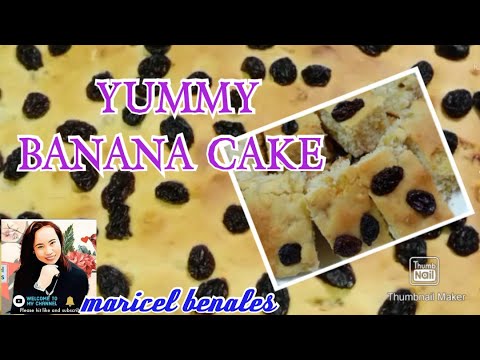 BANANA CAKE//maricel benales