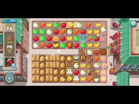 We Bare Bears Match3 Repairs Level 1303 - No Boosters