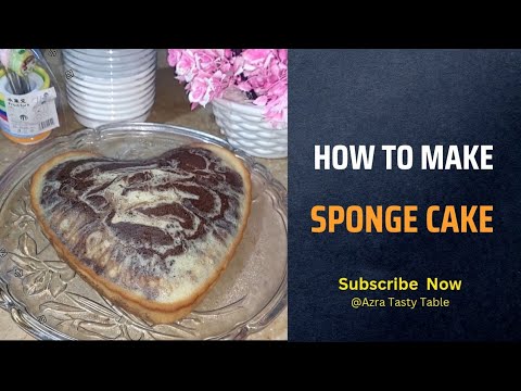 "Fluffy Sponge Cake Recipe: A Step-by-Step Guide"