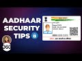 #OhLikeThat: Tips to Keep Your Aadhaar Card Data Safe From Misuse 🚫