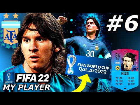 WORLD CUP SPECIAL!🔥 MESSI WINS IT FOR ARGENTINA?! - FIFA 22 Messi Player Career Mode EP6