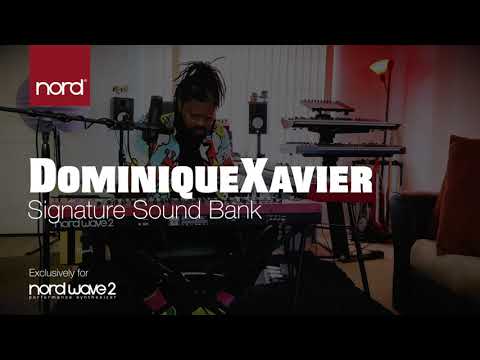 Introducing the DominiqueXavier signature sound bank for Nord Wave 2!