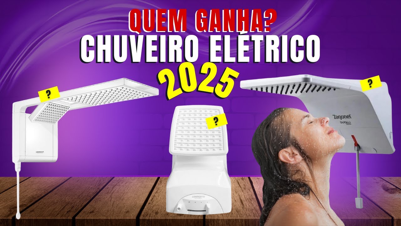 ✅[DESCUBRA] 4 Melhores CHUVEIROS ELÉTRICOS de 2025 | Melhor CHUVEIRO ELÉTRICO