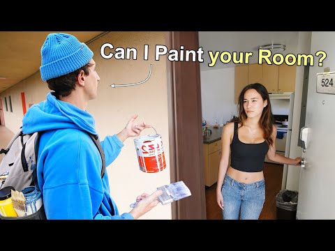 Asking College Students to Paint THEIR Bedroom…