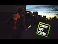 Deze glow in the dark-staaf gaat heel Woerden door [RTV Utrecht]