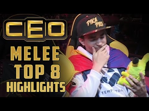 CEO 2017 Smash Melee Top 8 Highlights - "Ban Mid Set Coaching?"