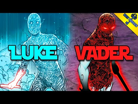 Luke and Darth Vader BATTLE Within The Dark Side | Star Wars Canon