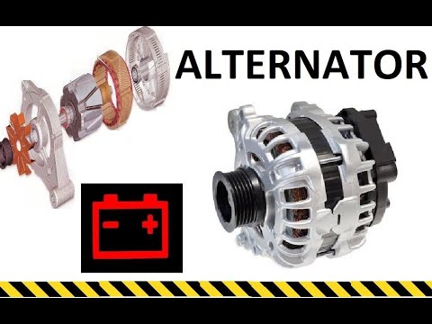 Alternator construction principle of operation fault