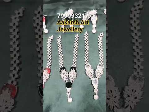 Primium Quality AD sets Aakarsh Art Jewellery #adnecklacesets #jewellery #aakarshartjewellery