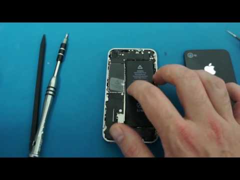 comment reparer connecteur batterie iphone 4s