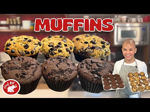 MUFFINS TWO WAYS! SUPER DALI GAWIN, PROMISE! Chef RV’s Muffins
