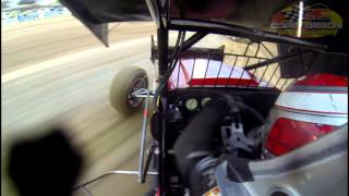 Onboard Eddie Lumbar's Sprintcar - Avalon Raceway 11/1/14