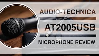 Video thumbnail for Audio-Technica AT2005USB Dynamic XLR / USB Microphone Review / Test by Audio Hotline