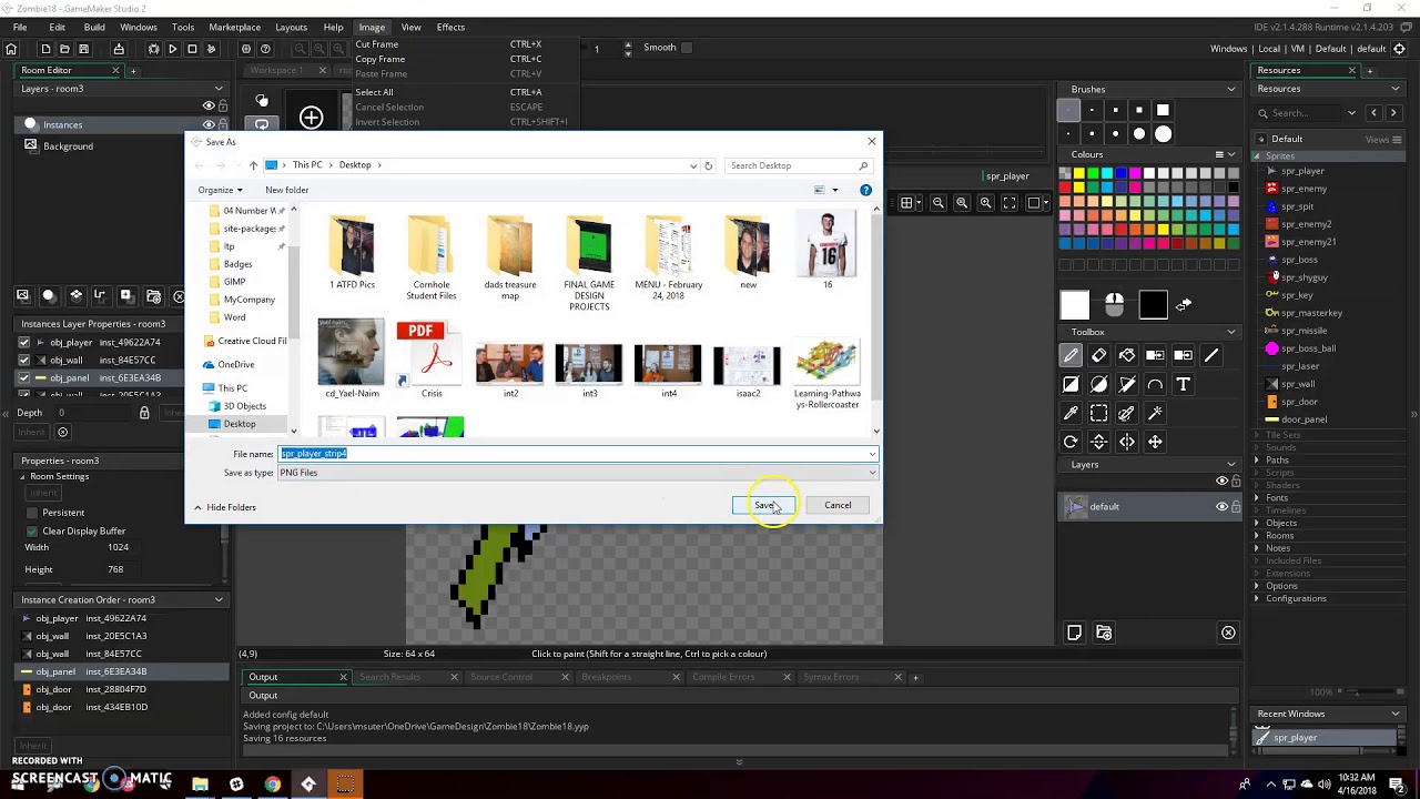 Gamemaker 2 - Transfer sprites between projects