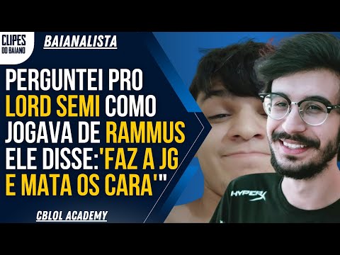 REVOLTA CONTA COMO LORD SEMI O ENSINOU A GANHAR DE RAMMUS - BAIANALISTA