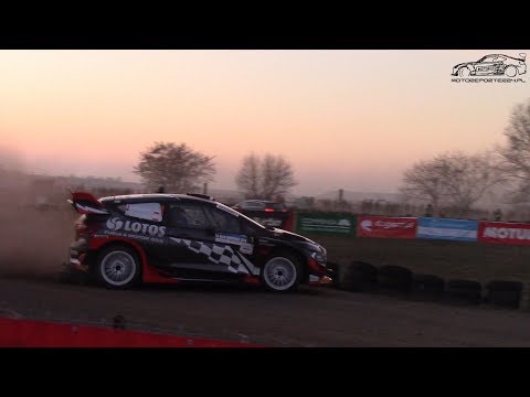 Rajd Barbórka 2018 - OS4 AUTODROM BEMOWO - Action [HD]
