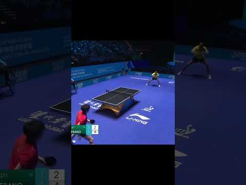 Hugo Calderano vs. World No. 1 in the World Cup Round of 16 🏓🔥