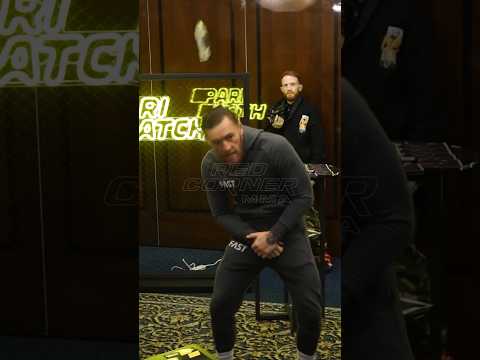 Dagestani journalist throws a bottle at Conor during his visit to Moscow in 2019