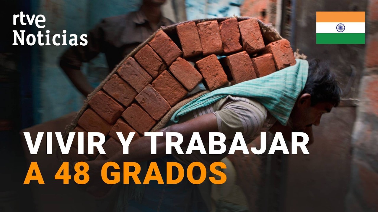 Las altas temperaturas disparan los golpes de calor en La India | RTVE Noticias