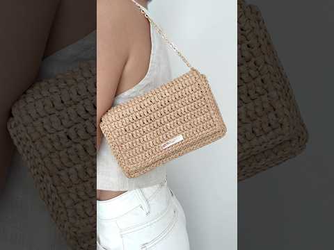 Crochet Raffia Bag: Quick Make & Size Reveal