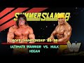 WWE 2K25 Ultimate Warrior Vs Hulk Hogan For The WWF Championship SummerSlam 88