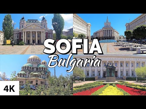 SOFIA CITY TOUR 4K / BULGARIA Video