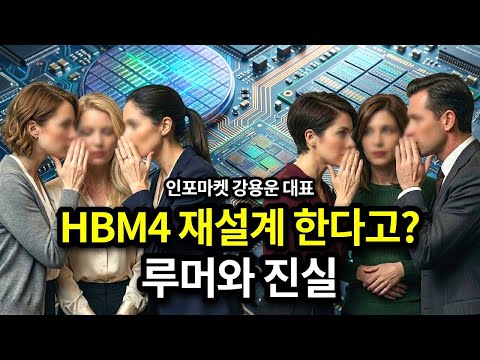 HBM4 재설계 한다고? - 루머와 진실