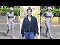 Malaika Arora Karishma Tanna Spotted At Yoga Classes In Bandra