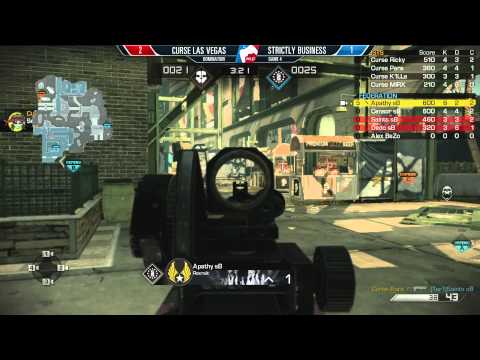 Game 4 Part 1 - Curse LV vs Strictly Business - Semifinal #1 - MLG Winter Invitational