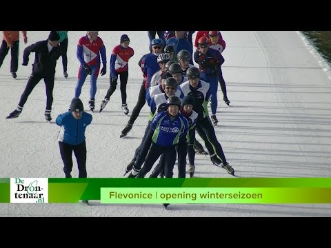 VIDEO | Flevonice viert zonovergoten openingsdag van het winterseizoen VIDEO | Flevonice viert zonovergoten openingsdag van het winterseizoen