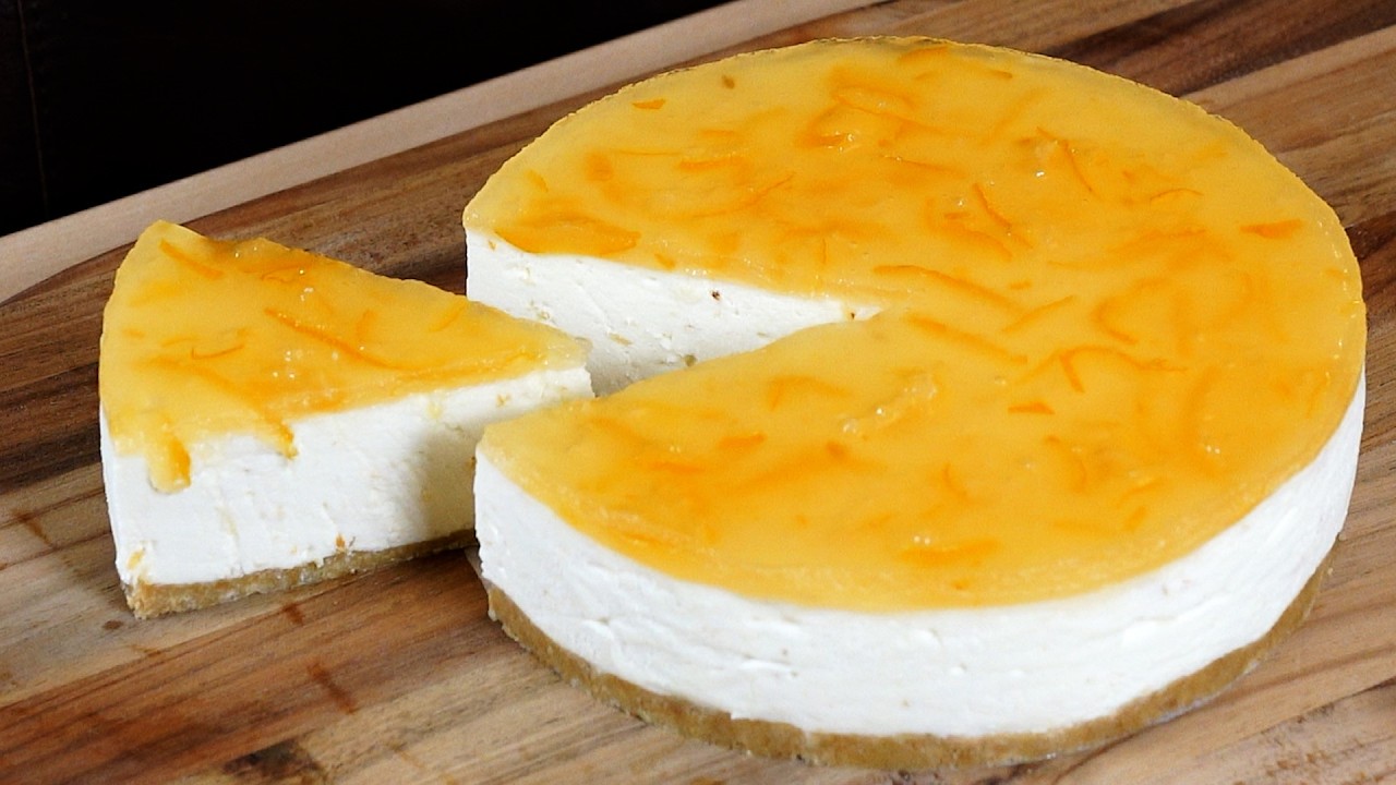 No-Bake Yuzu Cheesecake [Easy Bright Citrus Dessert]