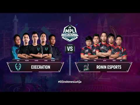 Execration vs Ronin Esports GAME 2 MPL Invitational Ronin vs EXE MPLI