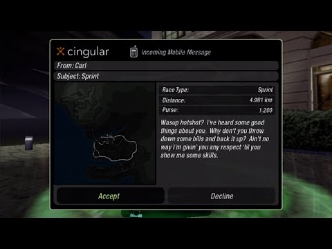 Need For Speed Underground 2 (PS2) - Part #35 // Stage 4 - Sprint Events (2)