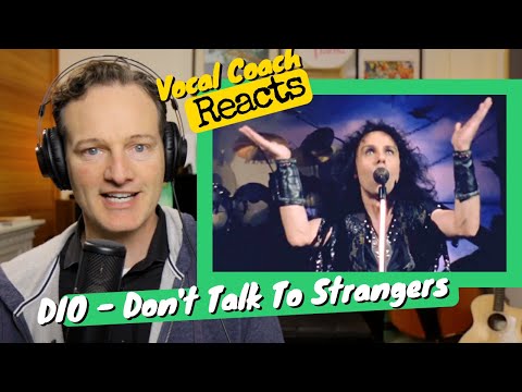 The amazing voice of DIO - "Don't Talk To Strangers" Reaction and analysis