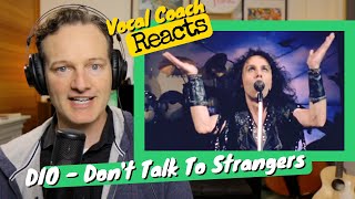 The amazing voice of DIO - &quot;Don&#39;t Talk To Strangers&quot; Reaction and analysis
