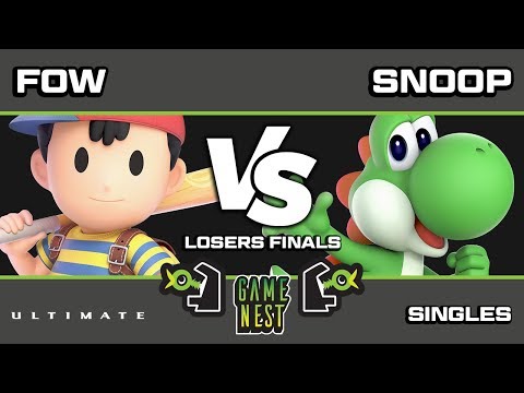 Game Nest Smash It Up: Fow (Ness) vs Sugoi | Snoop (Yoshi) - Losers Finals