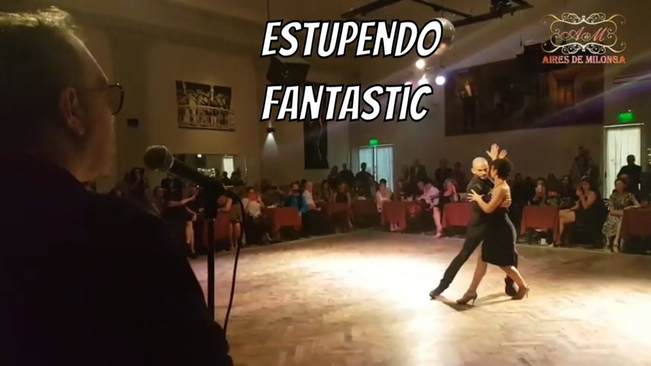 Exhibición tango argentino Rocío Lequio, Bruno, Orquesta Romantica Milonguera,  Parakultural