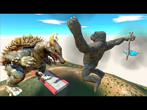 Kaiju Monsters vs Shadow Kaiju Monsters - Animal Revolt Battle Simulator